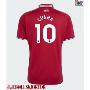 Manchester United Matheus Cunha #10 Hemmatröja 2026-27 Kortärmad
